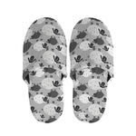 Doodle Sheep Pattern Print Slippers