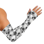 Doodle Sheep Pattern Print Sun Protection Arm Sleeves