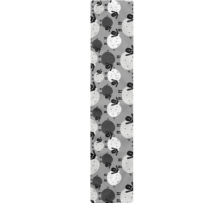 Doodle Sheep Pattern Print Table Runner