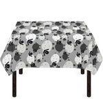 Doodle Sheep Pattern Print Tablecloth
