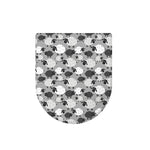 Doodle Sheep Pattern Print Toilet Lid Cover