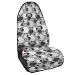 Doodle Sheep Pattern Print Waterproof Car Seat Cover