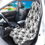 Doodle Sheep Pattern Print Waterproof Car Seat Cover