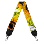 Doodle Sunflower Pattern Print Bag Strap