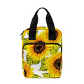 Doodle Sunflower Pattern Print Bible Tote Bag