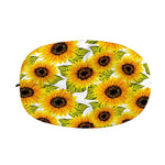 Doodle Sunflower Pattern Print Car Side Mirror Covers