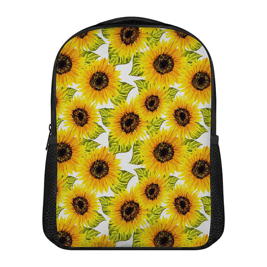 Doodle Sunflower Pattern Print Casual Backpack
