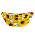 Doodle Sunflower Pattern Print Fanny Pack