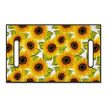 Doodle Sunflower Pattern Print Golf Cart Seat Cover