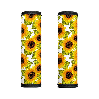 Doodle Sunflower Pattern Print Handle Covers