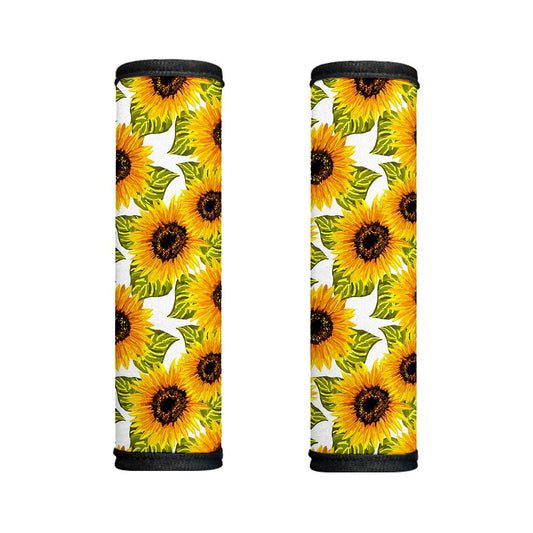 Doodle Sunflower Pattern Print Handle Covers