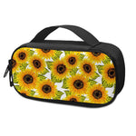 Doodle Sunflower Pattern Print Insulin Cooler Travel Case