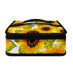 Doodle Sunflower Pattern Print Small Lunch Bag