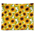 Doodle Sunflower Pattern Print Tapestry