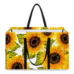 Doodle Sunflower Pattern Print Utility Tote Bag