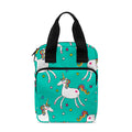 Doodle Unicorn Pattern Print Bible Tote Bag