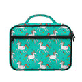 Doodle Unicorn Pattern Print Briefcase Bible Bag