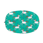 Doodle Unicorn Pattern Print Car Side Mirror Covers