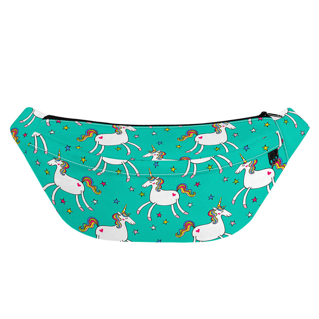 Doodle Unicorn Pattern Print Fanny Pack