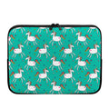 Doodle Unicorn Pattern Print Laptop Sleeve