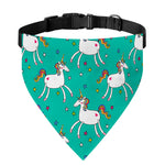 Doodle Unicorn Pattern Print Over The Collar Dog Bandana