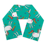 Doodle Unicorn Pattern Print Scarf