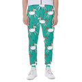 Doodle Unicorn Pattern Print Joggers