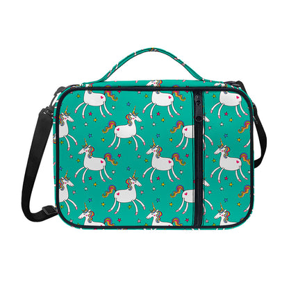 Doodle Unicorn Pattern Print Shoulder Strap Bible Bag