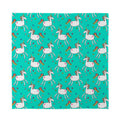 Doodle Unicorn Pattern Print Silk Bandana
