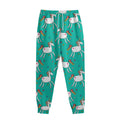 Doodle Unicorn Pattern Print Sweatpants
