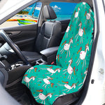 Doodle Unicorn Pattern Print Waterproof Car Seat Cover
