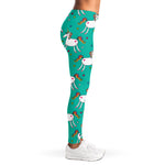 Doodle Unicorn Pattern Print Women's Leggings