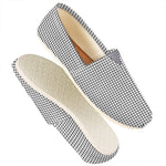 Doodle Windowpane Pattern Print Casual Shoes