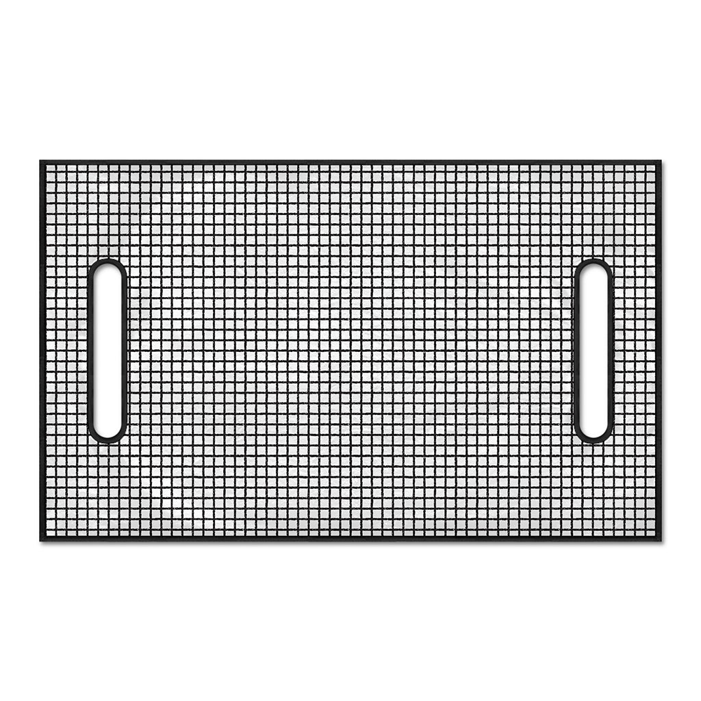 Doodle Windowpane Pattern Print Golf Cart Seat Cover