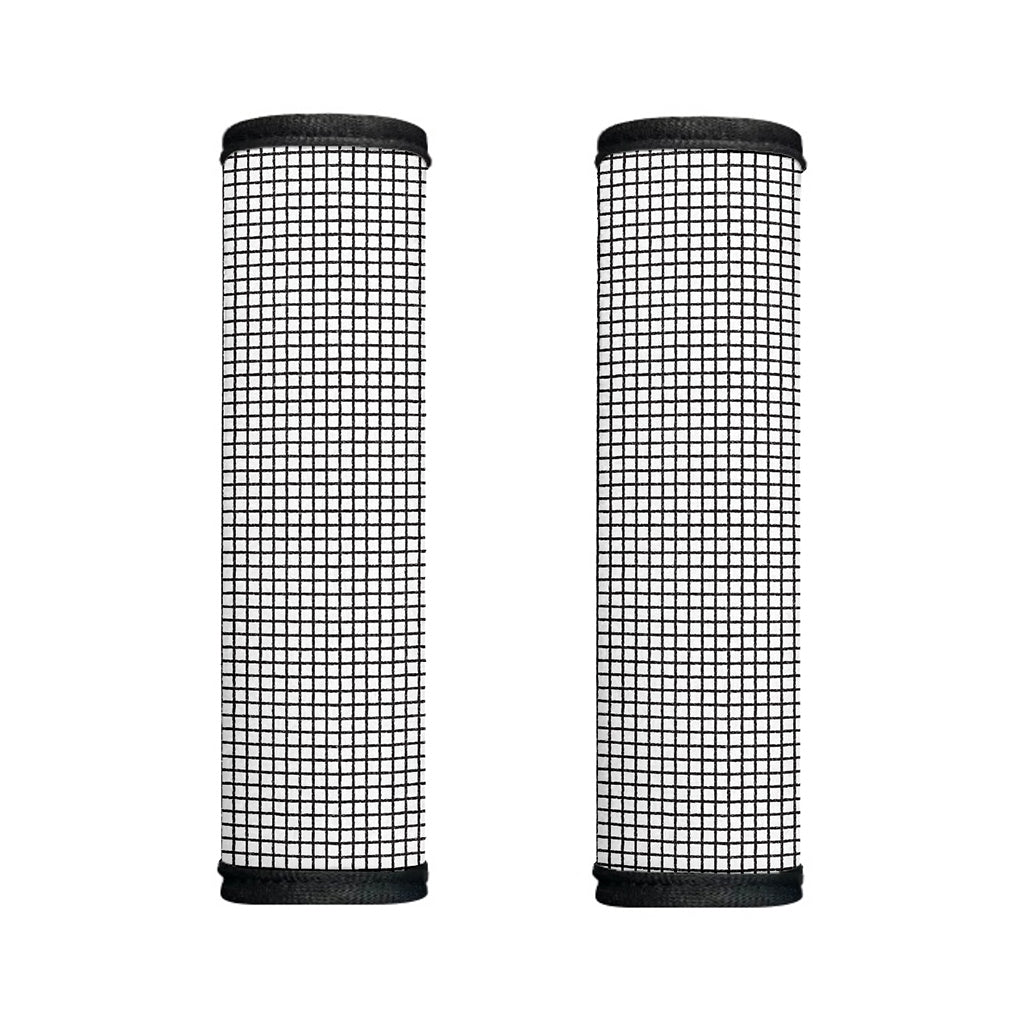 Doodle Windowpane Pattern Print Handle Covers