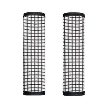 Doodle Windowpane Pattern Print Handle Covers