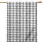 Doodle Windowpane Pattern Print House Flag