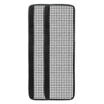 Doodle Windowpane Pattern Print Refrigerator Handle Covers