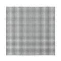 Doodle Windowpane Pattern Print Silk Bandana