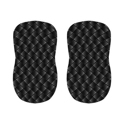 Dot Geometric Square Pattern Print Bar Stool Covers