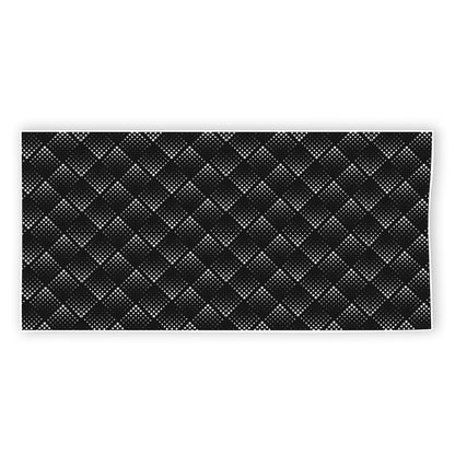 Dot Geometric Square Pattern Print Beach Towel
