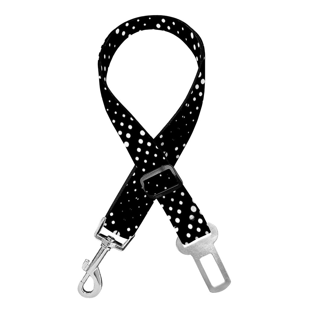 Dot Geometric Square Pattern Print Dog Seat Belt