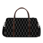 Dot Geometric Square Pattern Print Duffle Bag