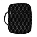 Dot Geometric Square Pattern Print Front Pocket Bible Bag