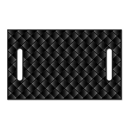 Dot Geometric Square Pattern Print Golf Cart Seat Cover