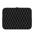 Dot Geometric Square Pattern Print Laptop Sleeve