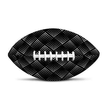 Dot Geometric Square Pattern Print Rugby Ball
