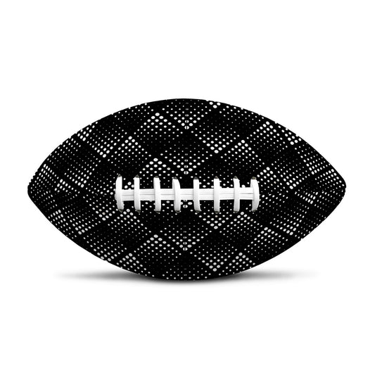 Dot Geometric Square Pattern Print Rugby Ball