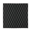 Dot Geometric Square Pattern Print Silk Bandana