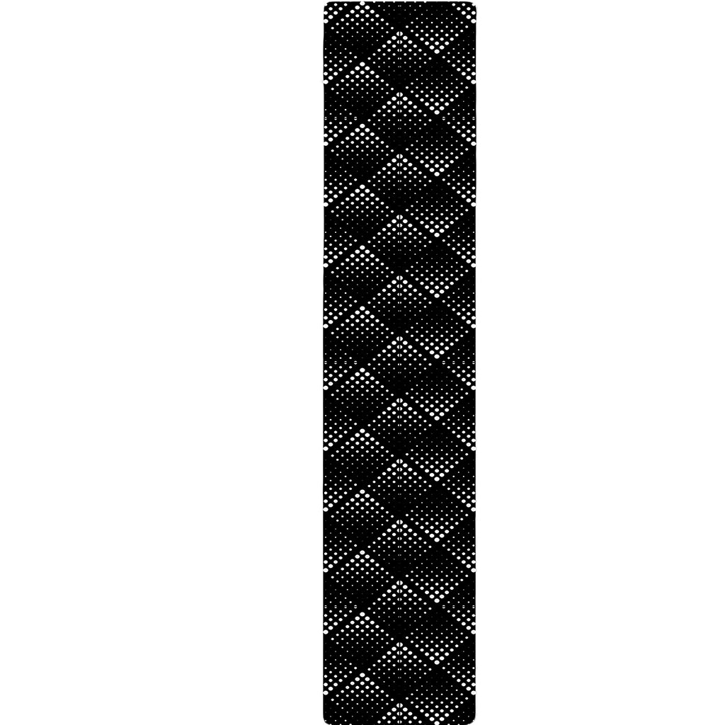 Dot Geometric Square Pattern Print Table Runner